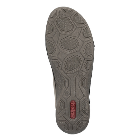 Rieker Półbuty Damskie Antistress Półbuty Na Płaskiej Podeszwie Szary 52514-42-GRAY