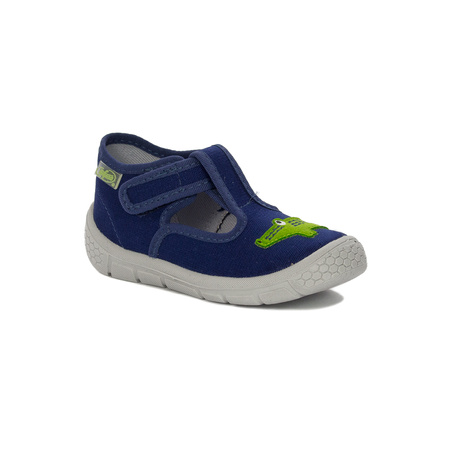 Befado Children's shoes for boys velcro Honey Navy Blue