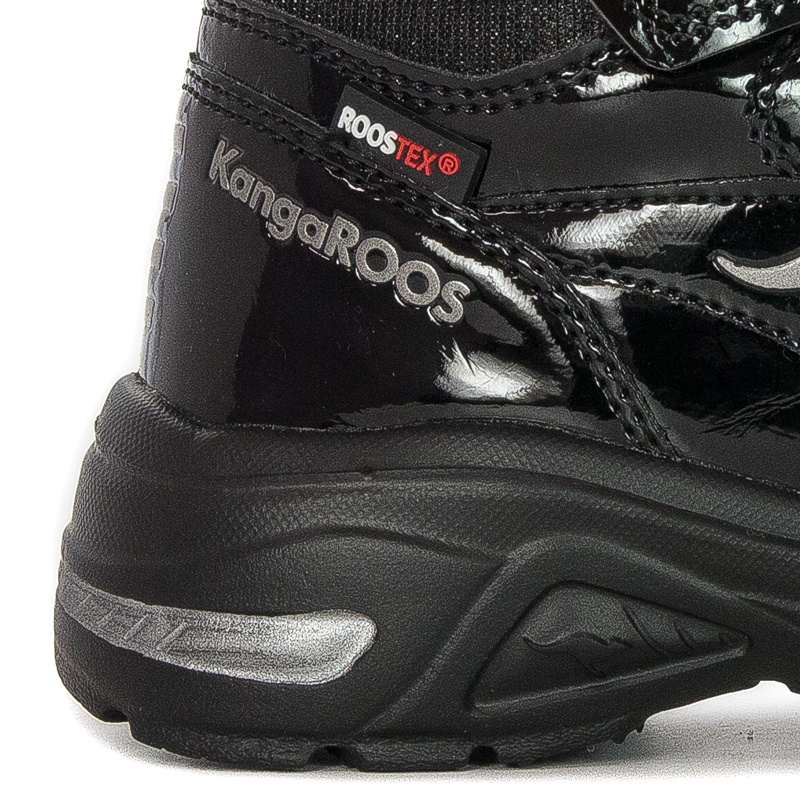 Botki dla dziewczynki Kangaroos 18789-5500 Jet Black/Mono