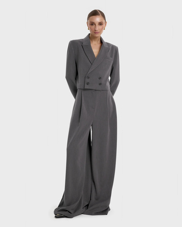 Opra Marynarka Damska Dwurzędowa Samira Grey