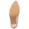 Sergio Leone Beige Pearl Pumps