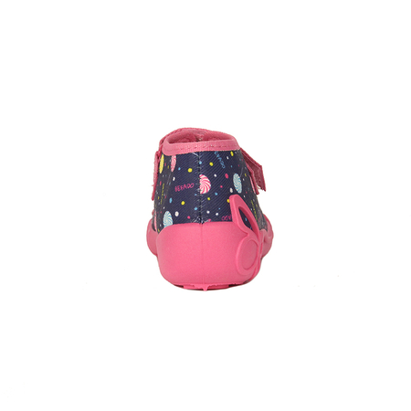 Befado Children's Girls Sandals Navy Blue & Pink