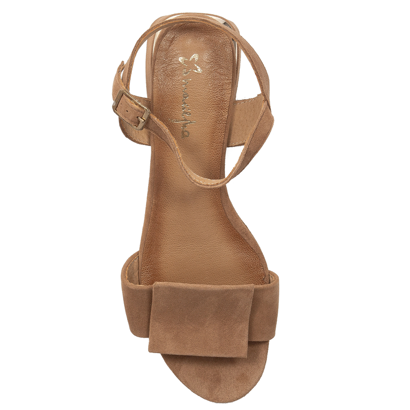 Maciejka Women's Heeled Leather Sandals Rude