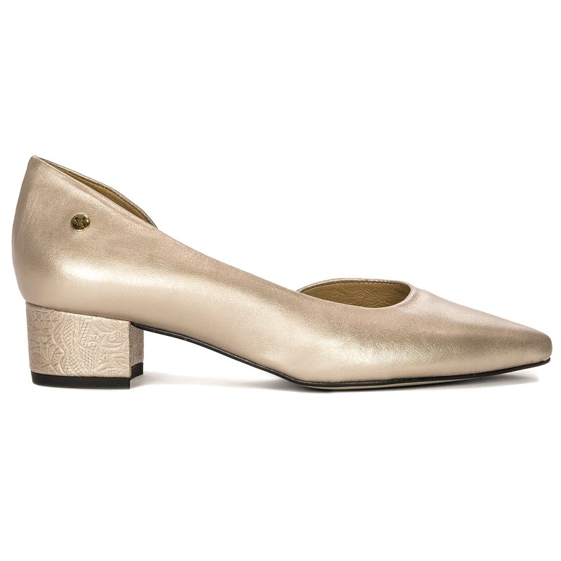 Maciejka 04012-25-00-1 Gold Pumps