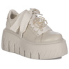CheBello Women Flat Shoe Beige