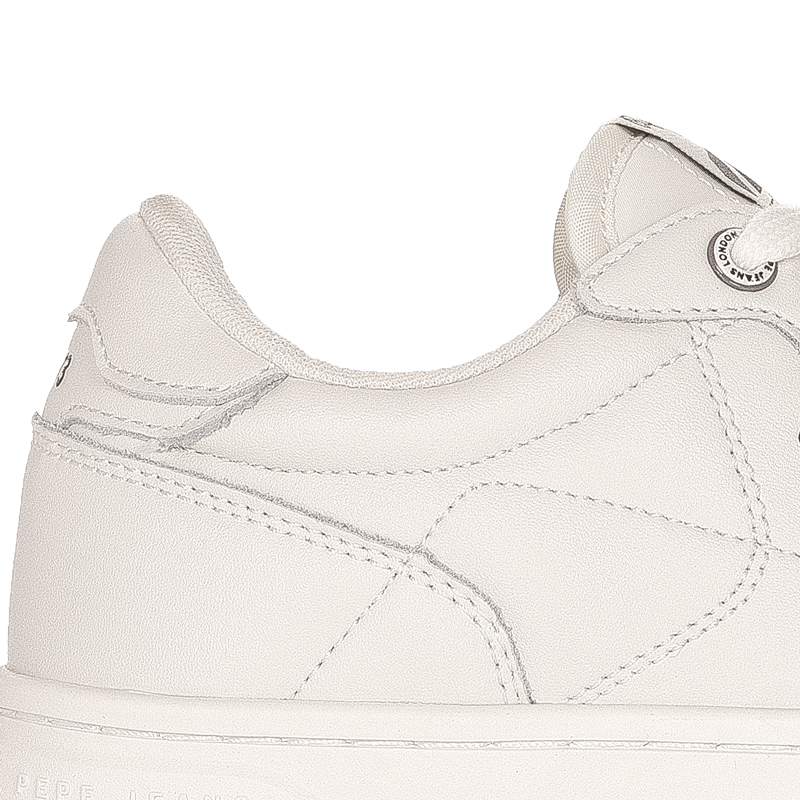 Pepe Jeans Sneakersy damskie Kore Britt W White Białe