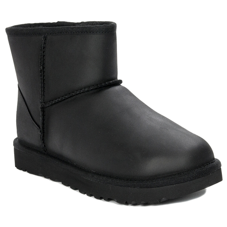W Classic Mini Leather Black UGG 1016558 BLK