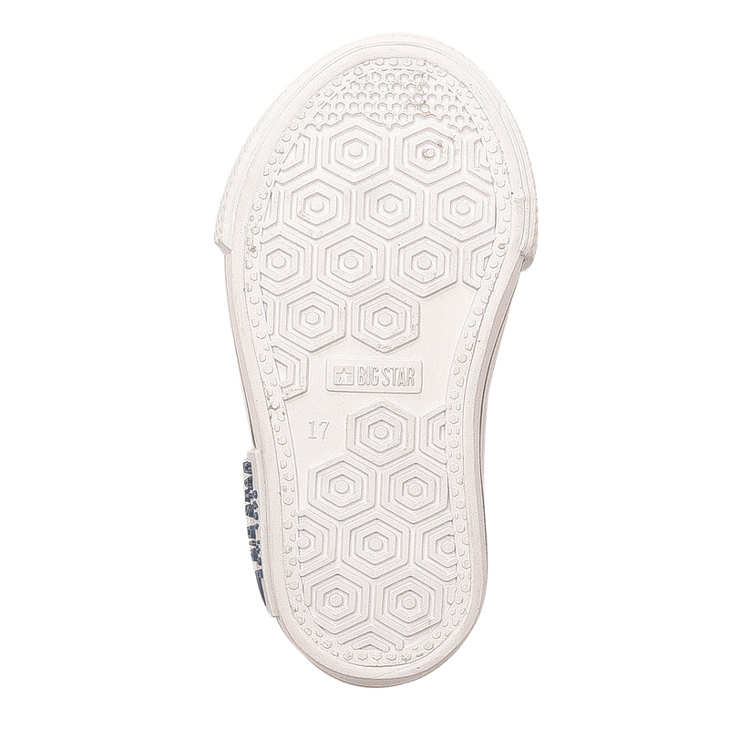 Big Star Trampki dziecięce wsuwane White białe