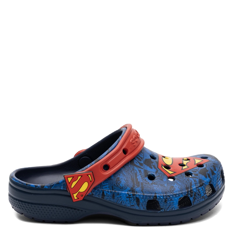 Crocs Superman Fun Lab Clog Sandały Chłopięce Niebieskie 211132-90H