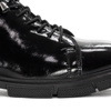 Venezia Women's Black patent leather boots