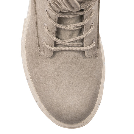 Bugatti Women's platform boots Beige beige