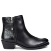 Maciejka Double-Zip Leather Ankle Boots Block Heel Black H7170-01/00-7