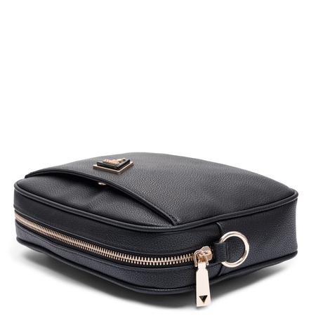 Guess Meridian Smooth Crossbody Bag Black HWBG6974140-BLACK