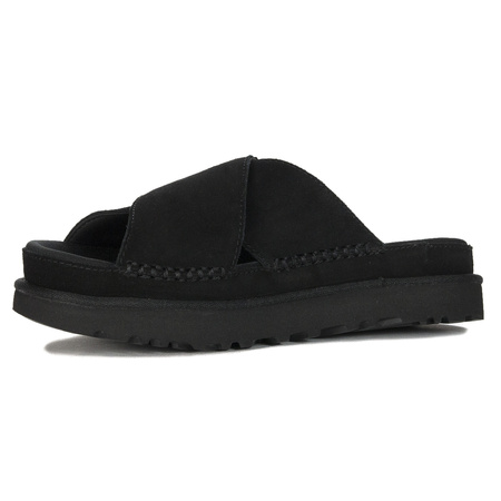 UGG  W Goldenstar Cross Slide Black