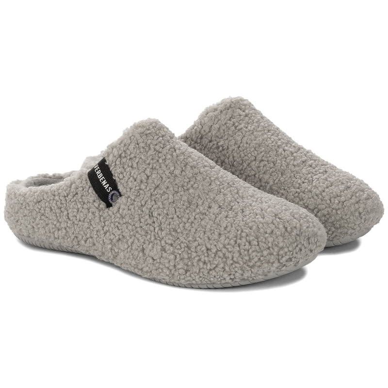Verbenas Home Slippers Grey