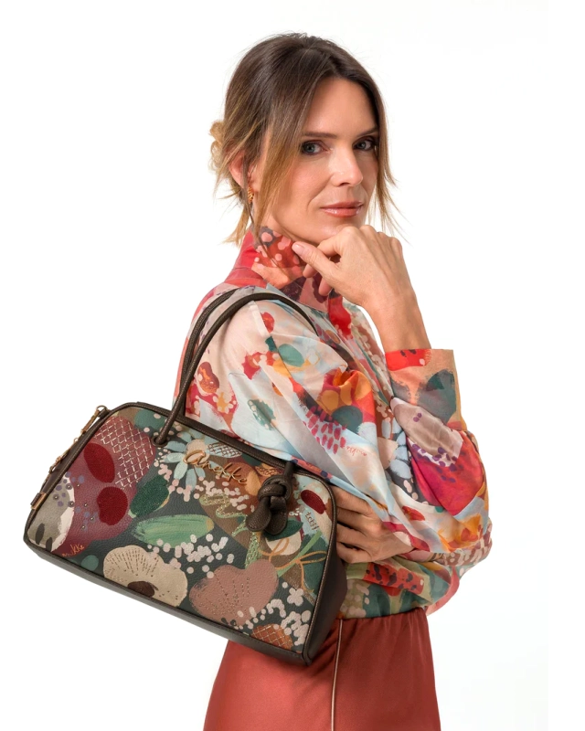 Anekke Artistic Large Shopper Bag Fitted A4 Multicolored 43711-432