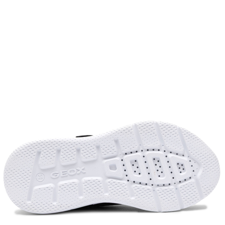 Geox chłopięce oddychające sneakersy z rzepem granatowy J36GBA-C0657