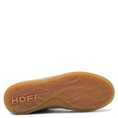 Hoff Leather Platform Sneakers Gum Sole Beige 12519020