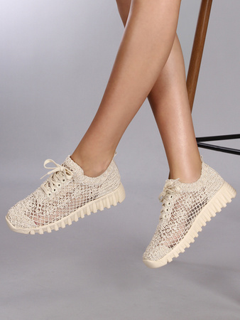 T.Sokolski Women's Beige Flat Shoes