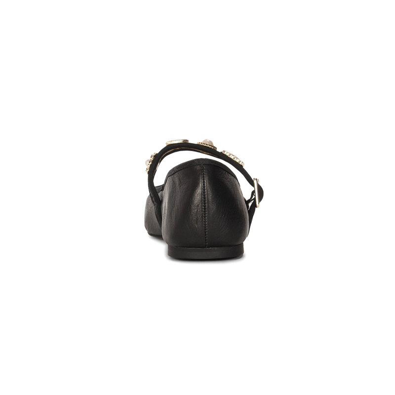 Inuovo Półbuty Damskie Skórzane Czarne A94059-BLACK