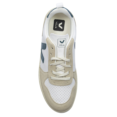 Veja Sneakersy damskie skórzane White Brittany Almond białe
