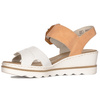 Rieker White Combination women's sandals