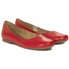 Maciejka Leather Comfort Ballet Flats Low Heel Red 00903-49/00-5