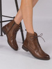 Marco Tozzi  2-25102-41-392 Brown Lace-up Woman's Leather Boots