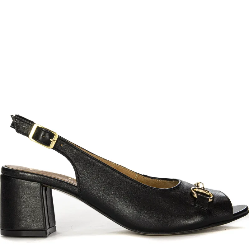 Maciejka Black 06569-01/00-5 Sandals