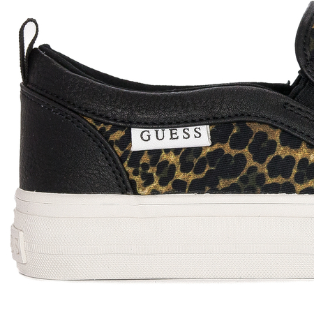 Guess Trampki damskie Leopa Preska2 Leopard wsuwane