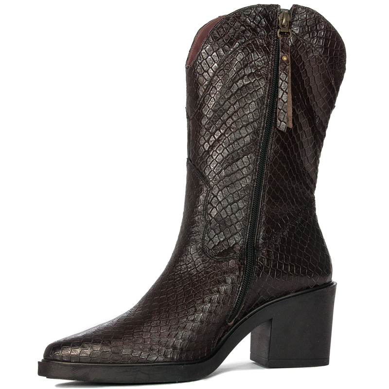 Opra West Snake Brown