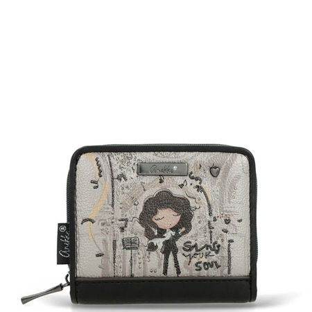 Anekke Women’s Wallet Elegant Compact Orchestra Grey 43809-903