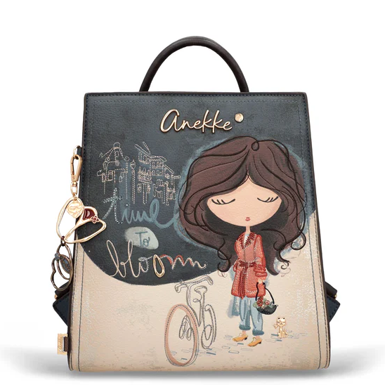 Anekke Time To Bloom Women's Casual City Backpack Multicolor 43705-273