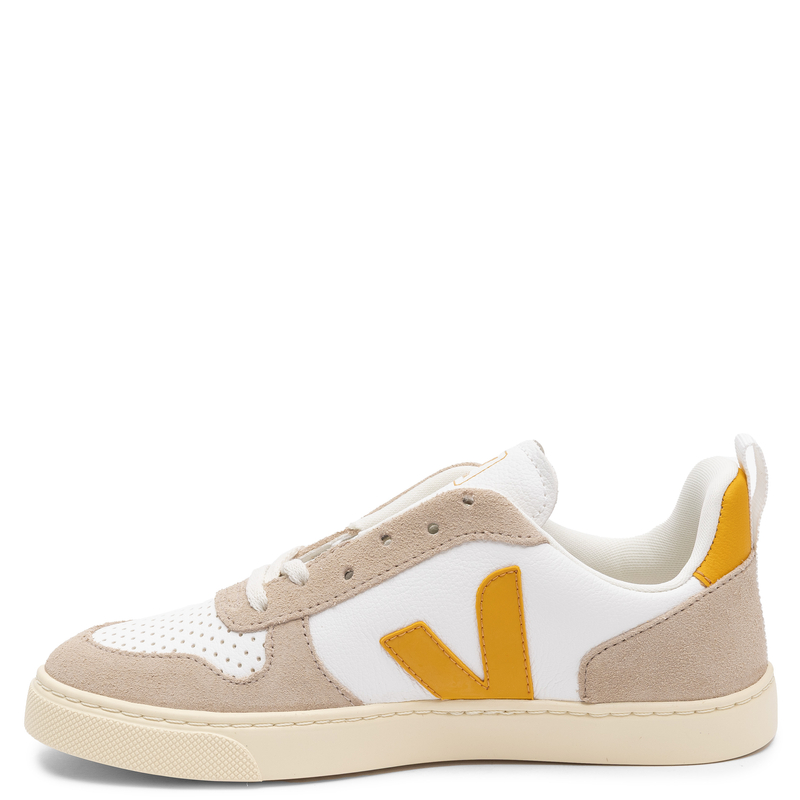 Veja Sneakersy damskie skórzane White Uoro Almond białe