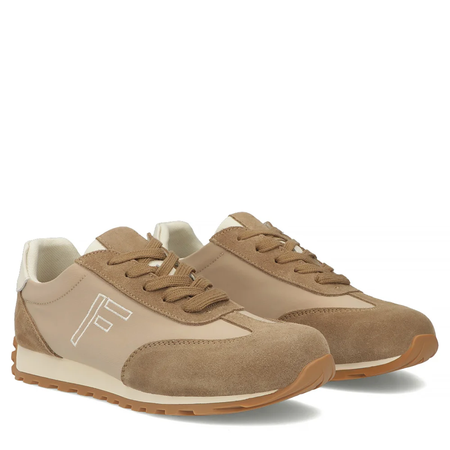 Filippo Leather Sneakers Beige DP7724-26-BE