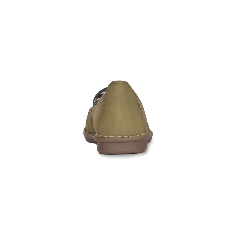 Maciejka Women's Half Shoes Leather Green