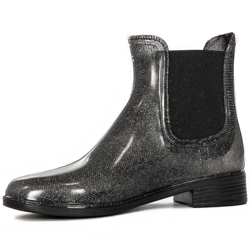 T.Sokolski SAH KAL-200 B SILV Black / Silver Wellingtons