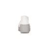 Maciejka 5814A-13/00-1 White&Silver Leather Low Shoes