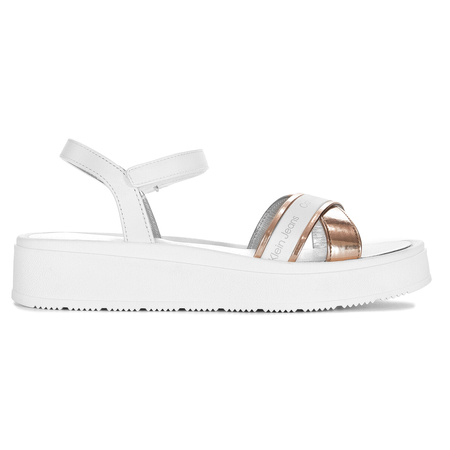 Calvin Klein Jeans Women's Sandals White