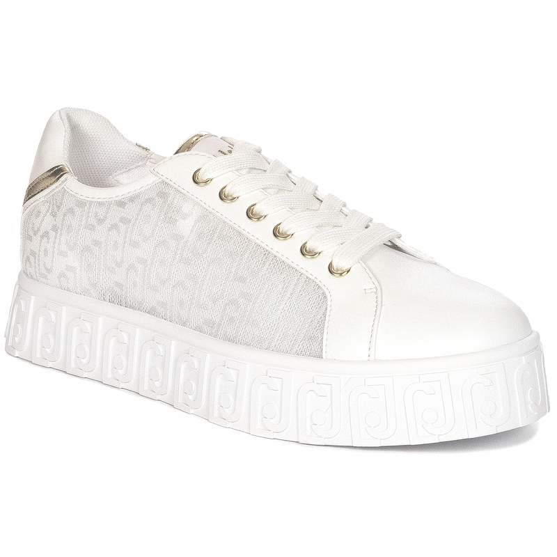 Liu Jo Sneakers women's platform low shoes Lovely 02 White 