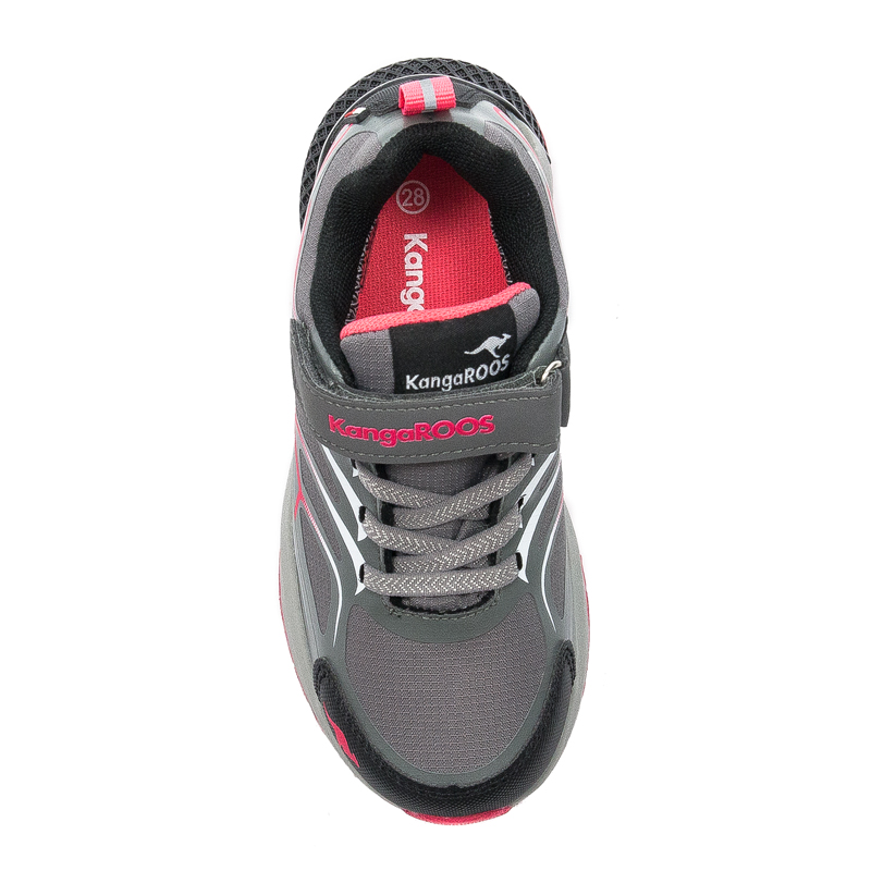 Kangaroos Sneakersy buty damskie Steel Grey/Dusty Rose