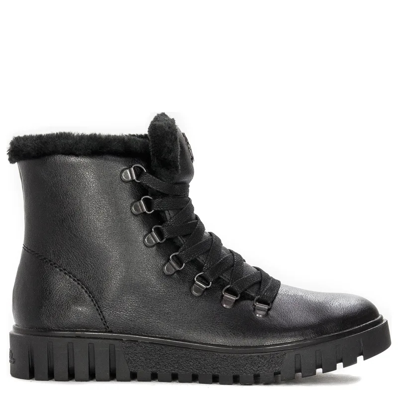 Rieker Y3432-00 Warned Black Boots