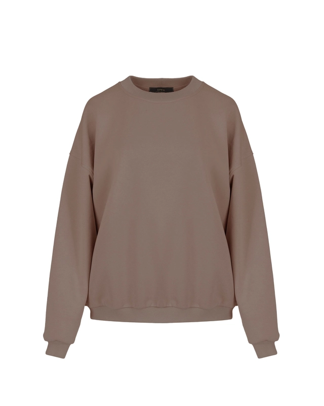 Opra Bluza Dresowa Nestie Kakao