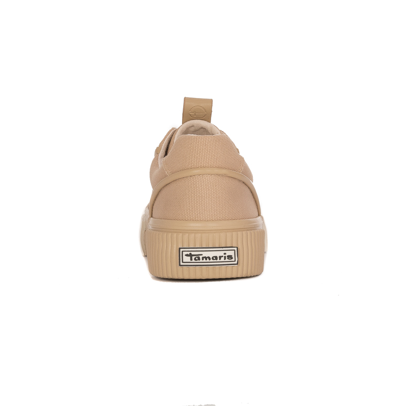 Tamaris Sneakersy trampki damskie Almond Brązowe