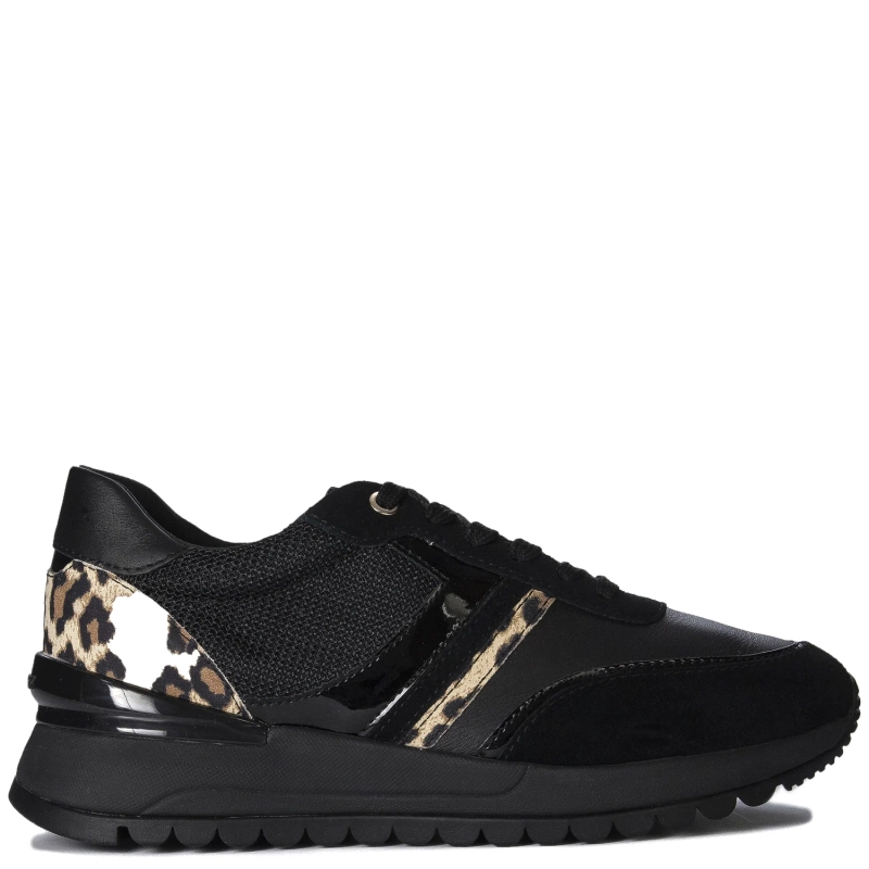 Geox Sneakersy Damskie Czarne