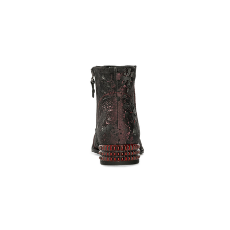 Maciejka Women's Boots Burgundy and Black