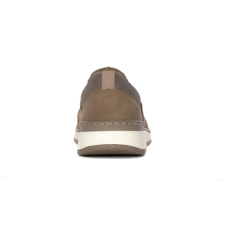 Rieker Men's beige slip-on low shoes