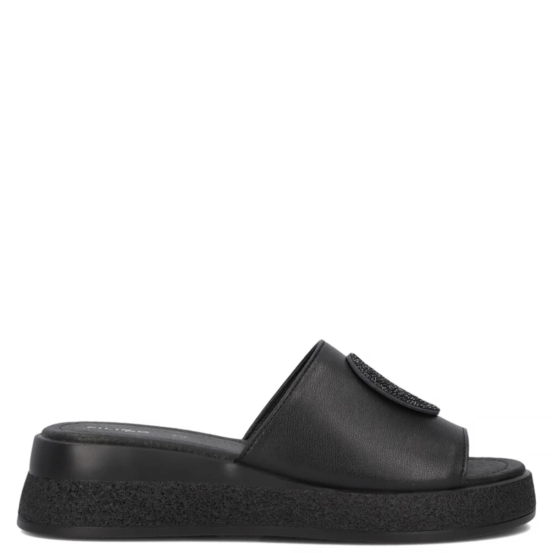 Filippo Women's Black Slides