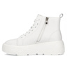 Filippo White Ankle Boots for Women