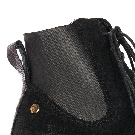 Maciejka Black women's Lace-Up Boots